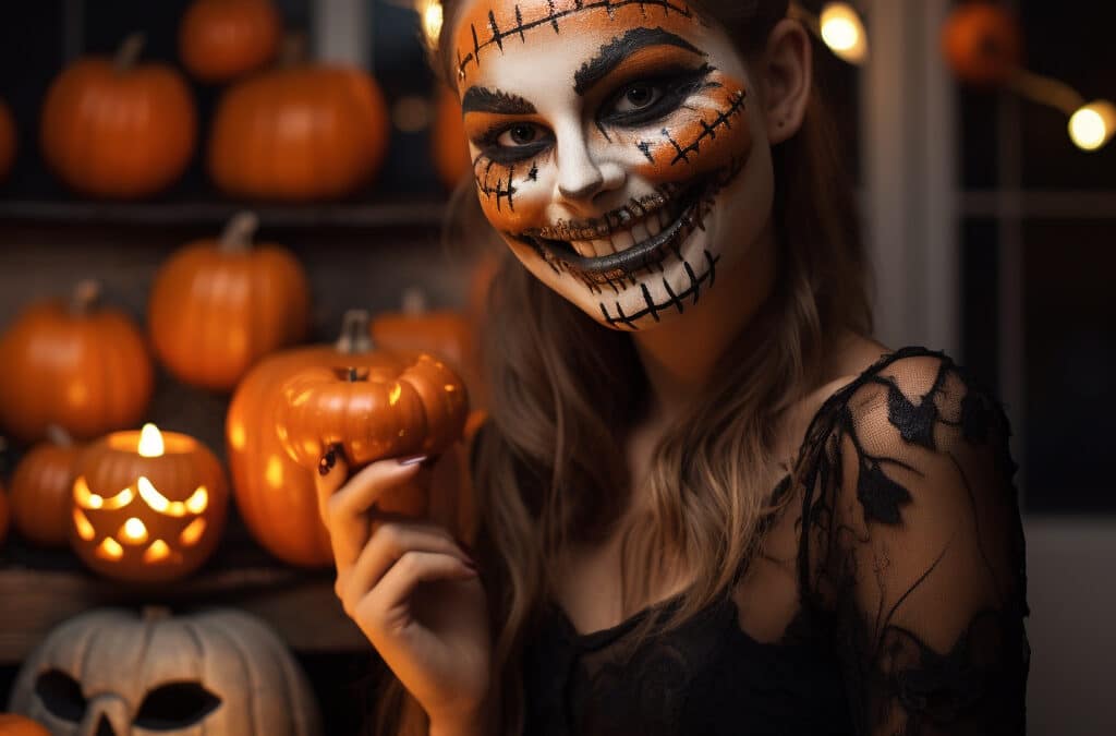 Tuto Maquillage : La Citrouille D’Halloween