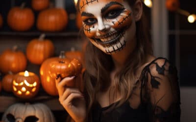 Tuto Maquillage : La Citrouille D’Halloween